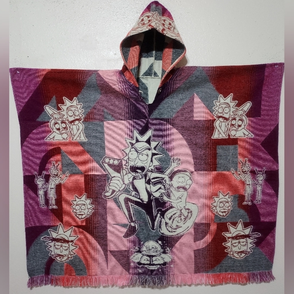 Rick And Morty Poncho